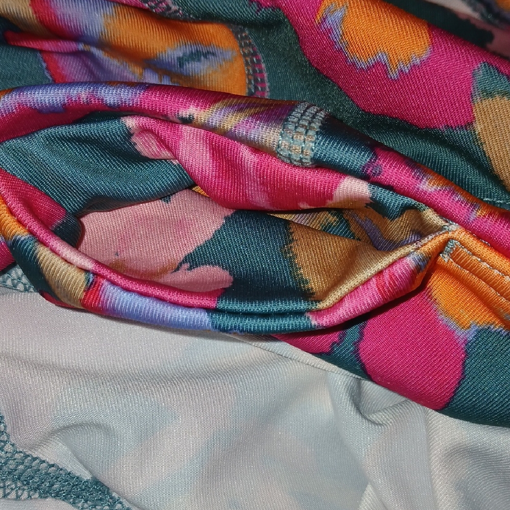 Floral Activeware Plus Size Bottoms - Picture 5 of 8